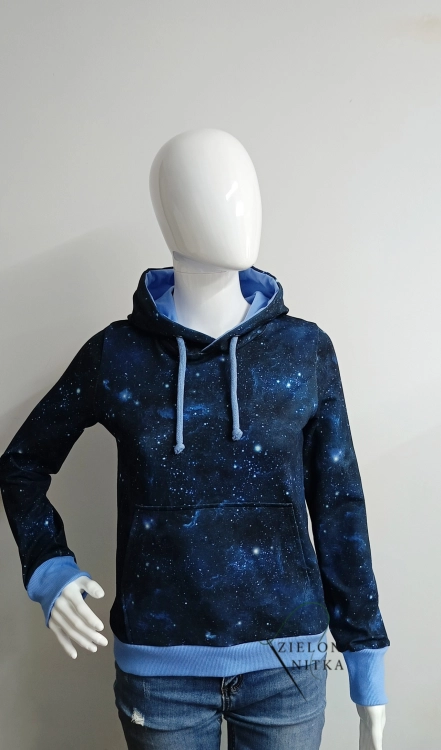 Bluza dziecięca kangurka Galaktyka