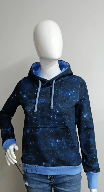 Bluza dziecięca kangurka Galaktyka