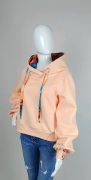 Bluza damska z kapturem SELIN PEACH FUZZ