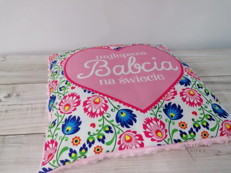 Poszewka na poduszkę dla babci