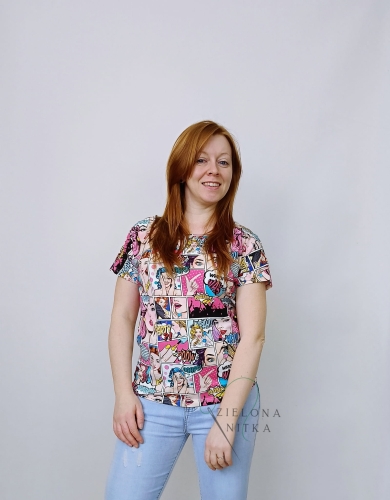 T-shirt damski DORA komiks