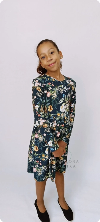 Sukienka dla dziewczynki VINTAGE FLOWERS