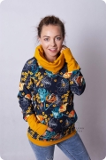 Bluza damska Z KOMINEM Retro Flowers