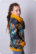Bluza damska Z KOMINEM Retro Flowers