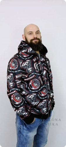 Bluza męska rozpinana MECHANIK(GRUBA )