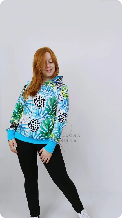 Bluza damska kangurka PALMY