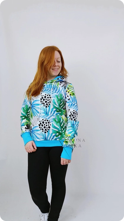 Bluza damska kangurka PALMY