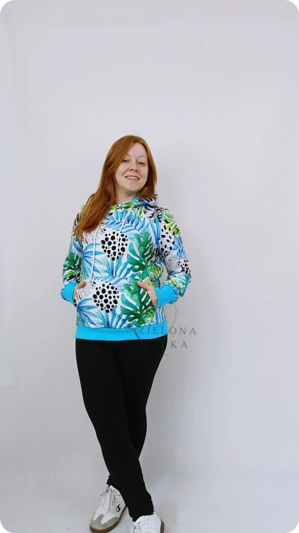 Bluza damska kangurka PALMY