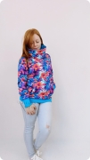 Bluza damska z kominem WIOLA LILIE
