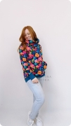 Bluza damska WIOLA kaktusy