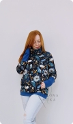 Bluza damska WIOLA dmuchawce