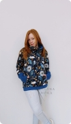 Bluza damska WIOLA dmuchawce