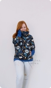 Bluza damska WIOLA dmuchawce