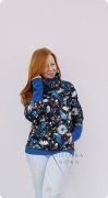 Bluza damska WIOLA dmuchawce