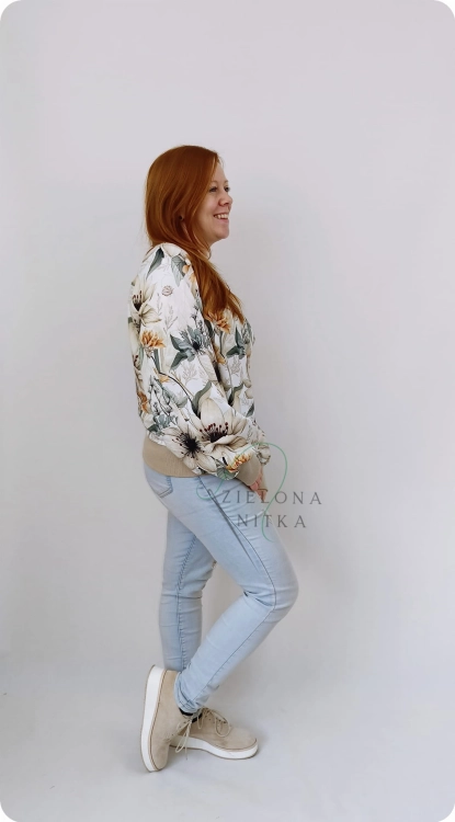 Bluza damska zwykła  LOBO OGRÓD