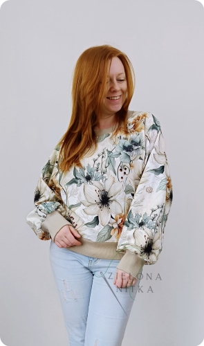Bluza damska LOVA WYBÓR WZORU/KOLORU