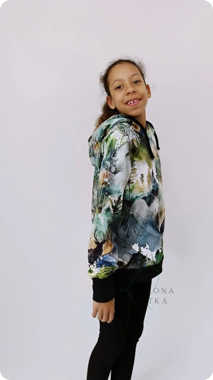 Bluza dziecięca kangurka GÓRY