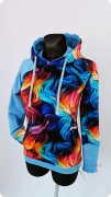 Bluza damska kangurka FALE KOLOROWE