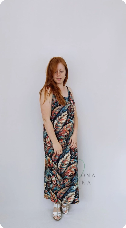 Sukienka damska sukienka maxi BOHO