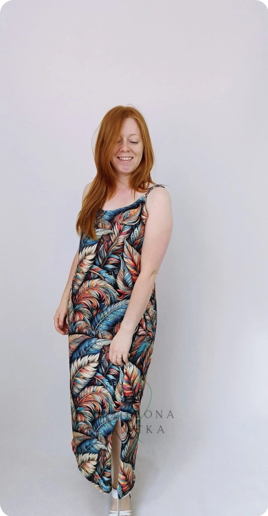 Sukienka damska sukienka maxi BOHO