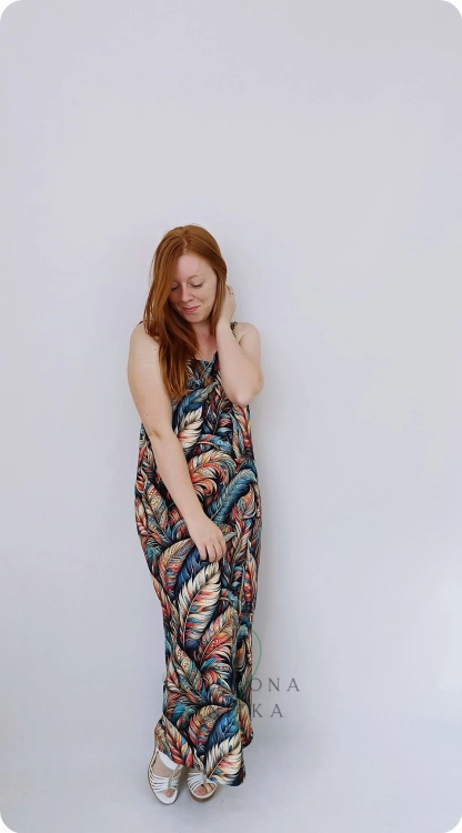 Sukienka damska sukienka maxi BOHO