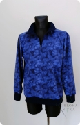 Bluza męska ze stójką JEANS