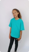 T-shirt dziecięcy CHILLOUT ciemny turkus