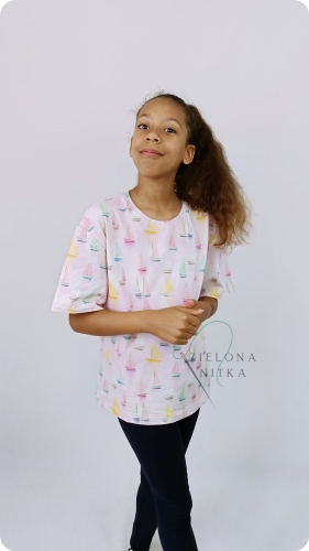 T-shirt dziecięcy CHILLOUT żaglówki