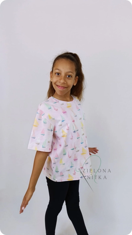 T-shirt dziecięcy CHILLOUT żaglówki