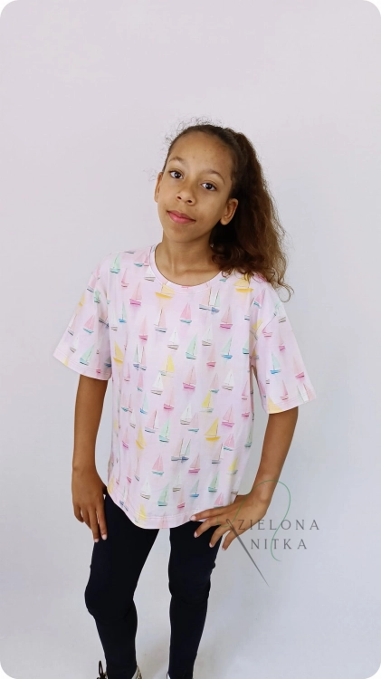 T-shirt dziecięcy CHILLOUT żaglówki