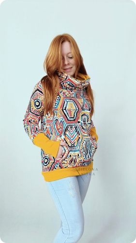BLUZA DAMSKA Z KOMINEM