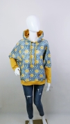 Bluza damska VIBE z kapturem pszczoły