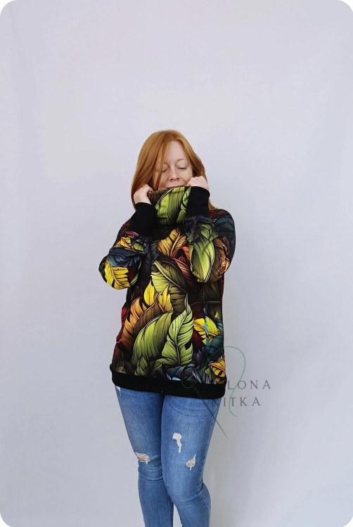 BLUZA DAMSKA WIOLA Immerse of Autumn  kominem