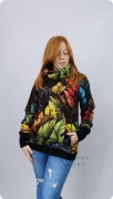 BLUZA DAMSKA WIOLA Immerse of Autumn  kominem