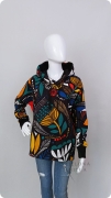 Bluza damska z kapturem LENA AFRYKA
