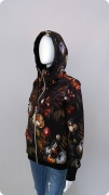 Bluza damska rozpinana z kapturem GARDEN