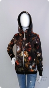 Bluza damska rozpinana z kapturem GARDEN
