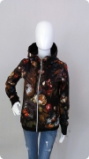 Bluza damska rozpinana z kapturem GARDEN