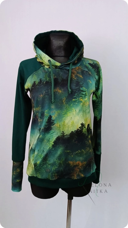 Bluza damska z kapturem LAS