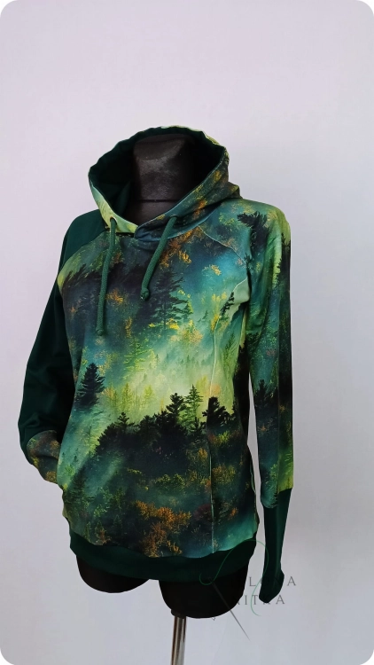 Bluza damska z kapturem LAS