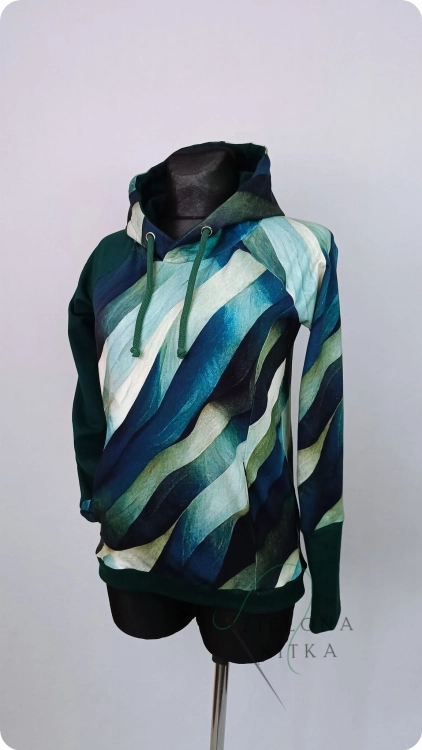 Bluza damska z kapturem FALE
