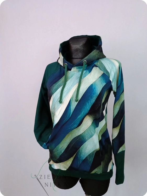 Bluza damska z kapturem FALE