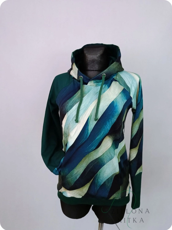Bluza damska z kapturem FALE