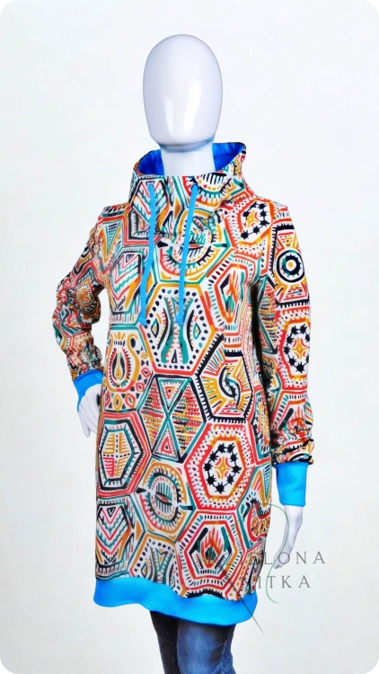 Bluzo-tunika damska DIDI AZTECKI STYL