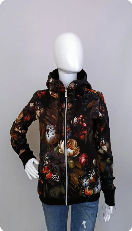 Bluza damska rozpinana KOLOR/WZÓR DO WYBORU
