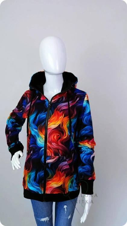 Bluza damska rozpinana KOLOR/WZÓR DO WYBORU