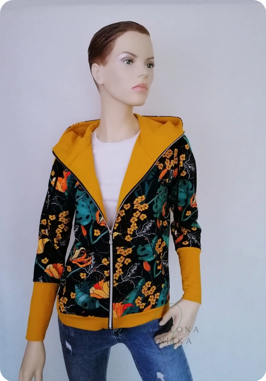 Bluza damska rozpinana KOLOR/WZÓR DO WYBORU