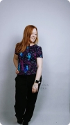 T-shirt damski klasyczny CYBER