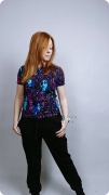 T-shirt damski klasyczny CYBER