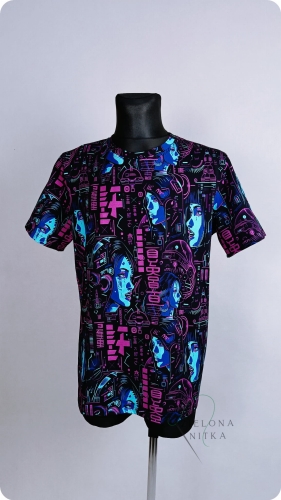 T-shirt męski CYBER